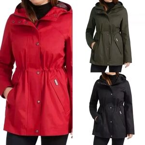 HUNTER Hooded Rain Jacket - Blue Color